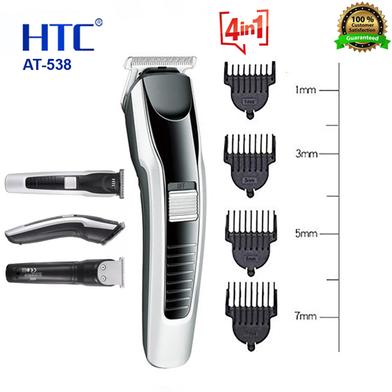HTC AT 538 Rechargeable Hair and Beard Trimmer for Men.
